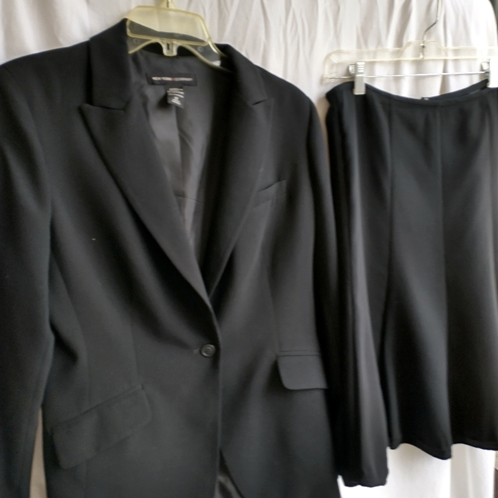 Black skirt suit